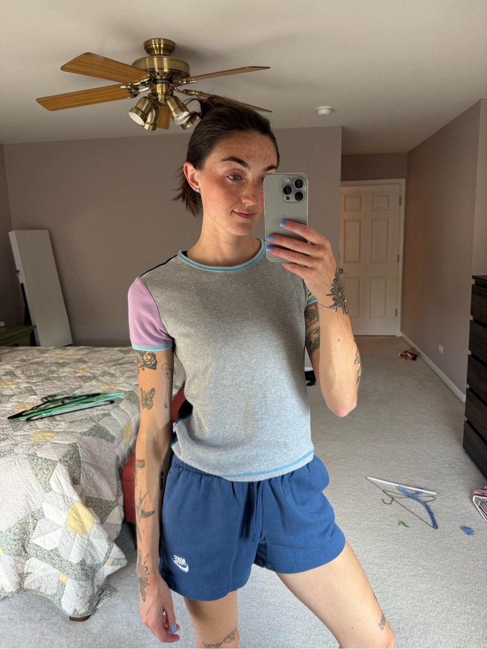 Gap Vintage color block tee